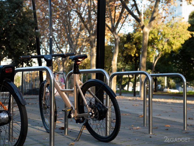 Электровелосипед Hyundai можно использовать как домашний велотренажёр (3 фото)